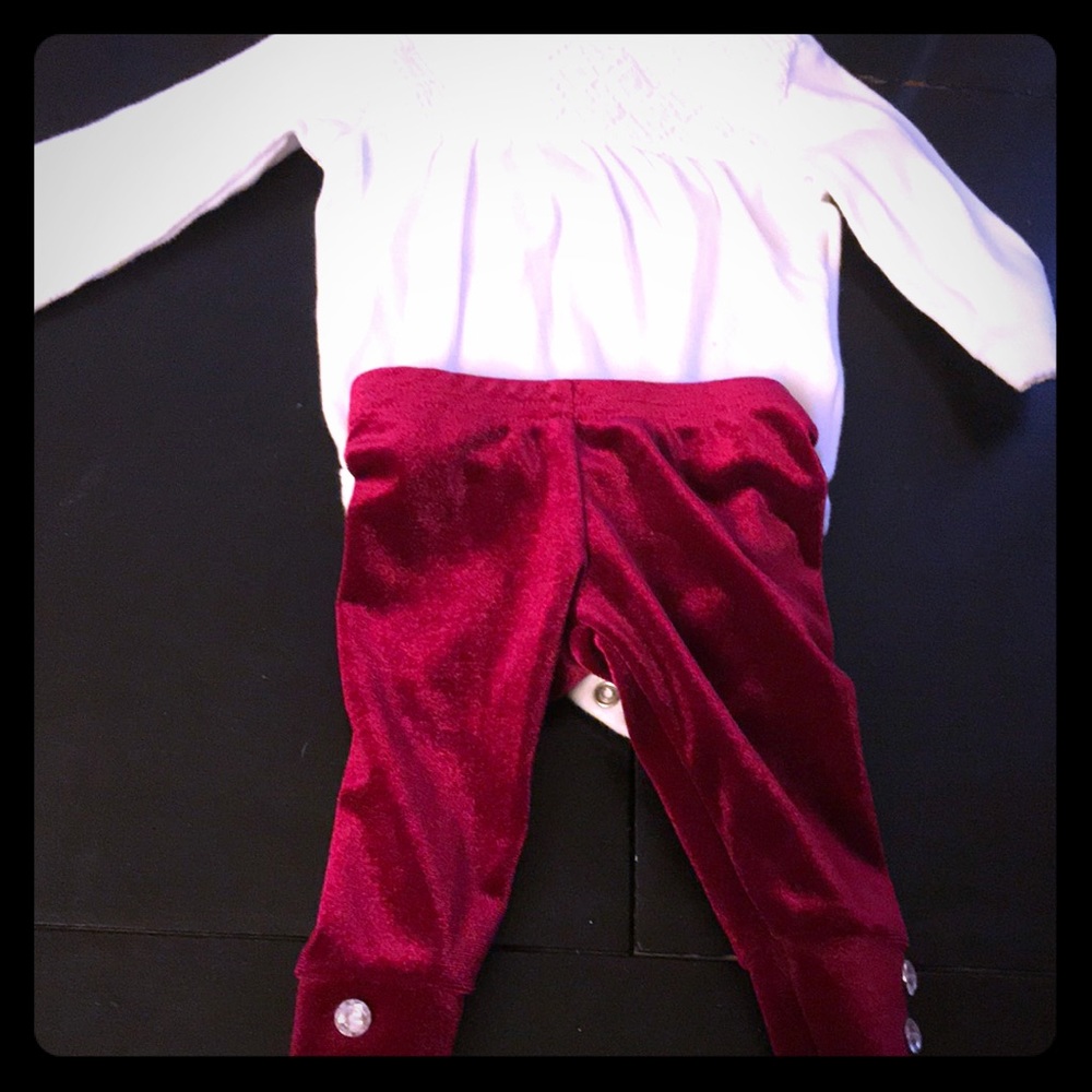 Baby girl holiday outfit